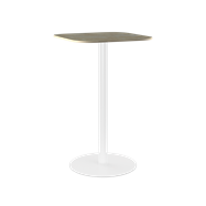 White Halo Bar Table